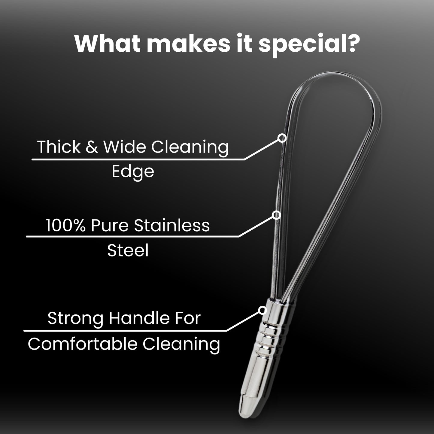 Stainless Steel Tongue Cleaner